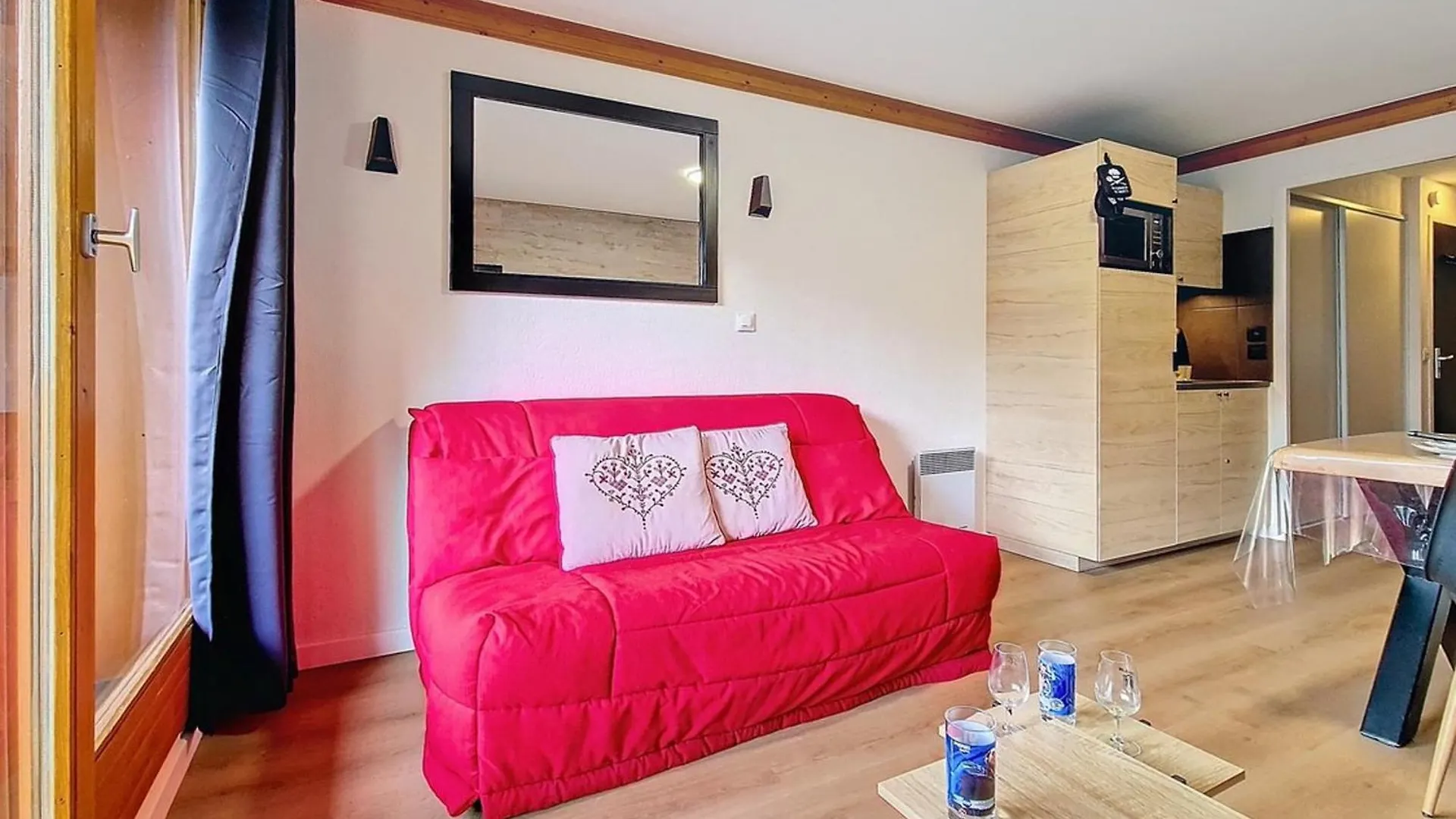 Appartement Renove 2P, Balcon Sud-Ouest, Pied Des Pistes, Parking, Wifi, Non Fumeur. - Fr-1-344-1215 Les Bruyères Daire